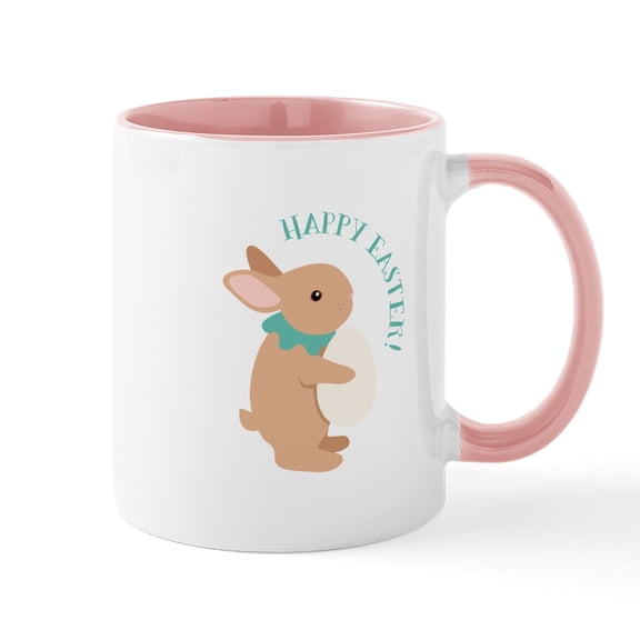 CafePress - Happy Easter Mugs - 11 oz Ceramic Mug - Novelty Coffee Tea Cup