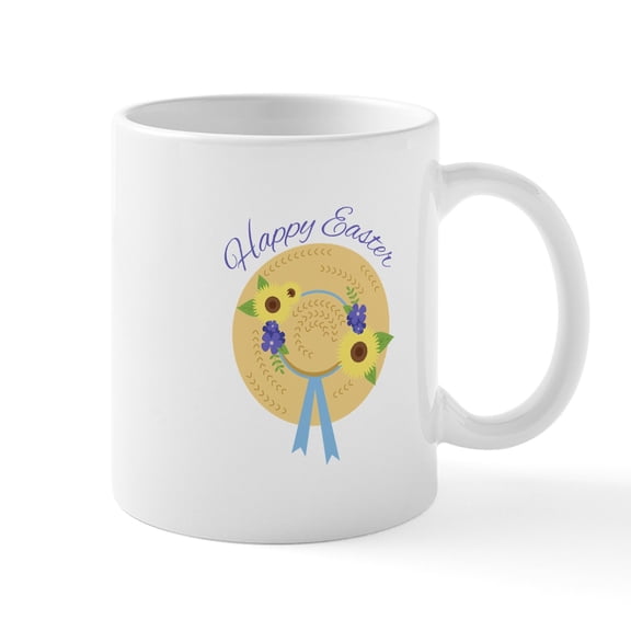 CafePress - Happy Easter Mugs - 11 oz Ceramic Mug - Novelty Coffee Tea Cup