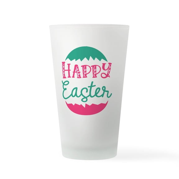 CafePress - Happy Easter - Pint Glass, Drinking Glass, 16 oz. CafePress