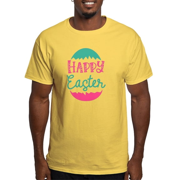 CafePress - Happy Easter T Shirt - Men's Classic Graphic T-Shirt