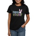 thumbnail image 1 of CafePress - Happy Easter Women's Dark T Shirt - Women's Traditional Fit Dark T-Shirt, 1 of 4