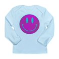 thumbnail image 1 of CafePress - Happy FACE Turq EYES Long Sleeve T Shirt - Long Sleeve Infant T-Shirt, 1 of 2