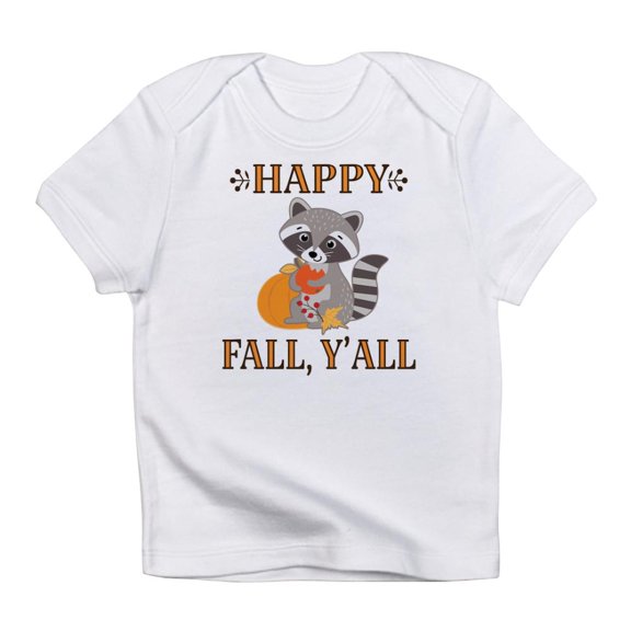 CafePress - Happy Fall Raccoon Autumn T Shirt - Infant T-Shirt