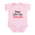 thumbnail image 1 of CafePress - Happy Father's Day Infant Bodysuit - Baby Light Bodysuit, Size Newborn - 24 Months, 1 of 4