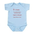 thumbnail image 1 of CafePress - Happy Father's Day Infant Bodysuit - Baby Light Bodysuit, Size Newborn - 24 Months, 1 of 4