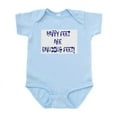 thumbnail image 1 of CafePress - Happy Feet DANCE! Infant Creeper - Baby Light Bodysuit, Size Newborn - 24 Months, 1 of 4