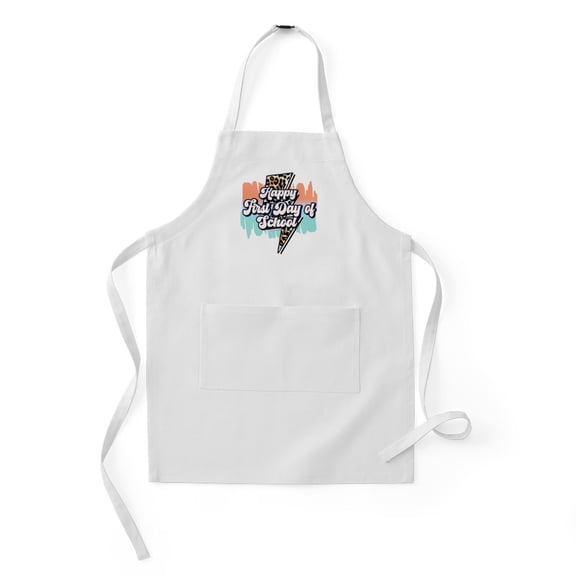 CafePress - Happy First Day Of School Welcome Back Retro - Kids Apron