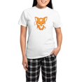 thumbnail image 1 of CafePress - Happy Fox Women's Light Pajamas - Women's Short Sleeve Print T-Shirt and Pants Light Cotton Pajama Set, 1 of 7