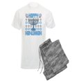 thumbnail image 1 of CafePress - Happy Hanukkah - Men's Light Pajamas, 1 of 1