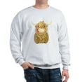 thumbnail image 1 of CafePress - Happy Highland Cow Jumper - Crew Neck Sweatshirt, 1 of 4