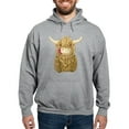 thumbnail image 1 of CafePress - Happy Highland Cow Jumper Hoody - Pullover Hoodie, Hooded Sweatshirt, 1 of 4