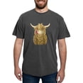thumbnail image 1 of CafePress - Happy Highland Cow Men's Comfort Colors® T Shirt - Mens Comfort Colors Shirt, 1 of 5