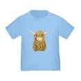 thumbnail image 1 of CafePress - Happy Highland Cow T Shirt - Cute Toddler T-Shirt, 100% Cotton, 1 of 4