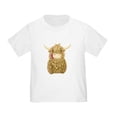 thumbnail image 1 of CafePress - Happy Highland Cow T Shirt - Cute Toddler T-Shirt, 100% Cotton, 1 of 4