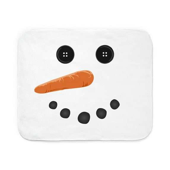 CafePress - Happy Holiday Funny Sn - Sherpa Fleece Throw Blanket 60" x 50"