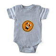 thumbnail image 1 of CafePress - Happy Orange - Cute Infant Baby Football Bodysuit, 1 of 3