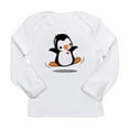 thumbnail image 1 of CafePress - Happy Penguin (2) Long Sleeve Infant T Shirt - Long Sleeve Infant T-Shirt, 1 of 2