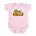 thumbnail image 1 of CafePress - Happy Pumpkins Infant Creeper - Baby Light Bodysuit, Size Newborn - 24 Months, 1 of 4