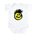thumbnail image 1 of CafePress - Happy Punk Mohawk Infant Creeper - Baby Light Bodysuit, Size Newborn - 24 Months, 1 of 4