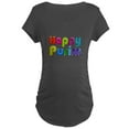 thumbnail image 1 of CafePress - Happy Purim Maternity T Shirt - Maternity Dark T-Shirt, 1 of 3