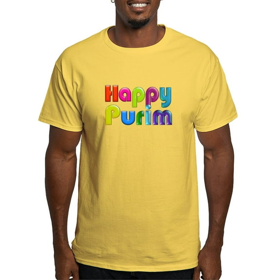 CafePress - Happy Purim T Shirt - Men's Classic Graphic T-Shirt