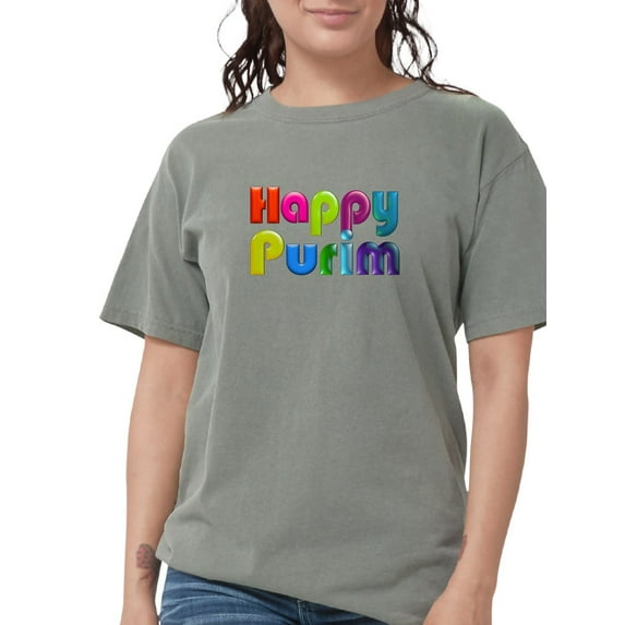 CafePress - Happy Purim T Shirt - Womens Comfort Colors® Shirt