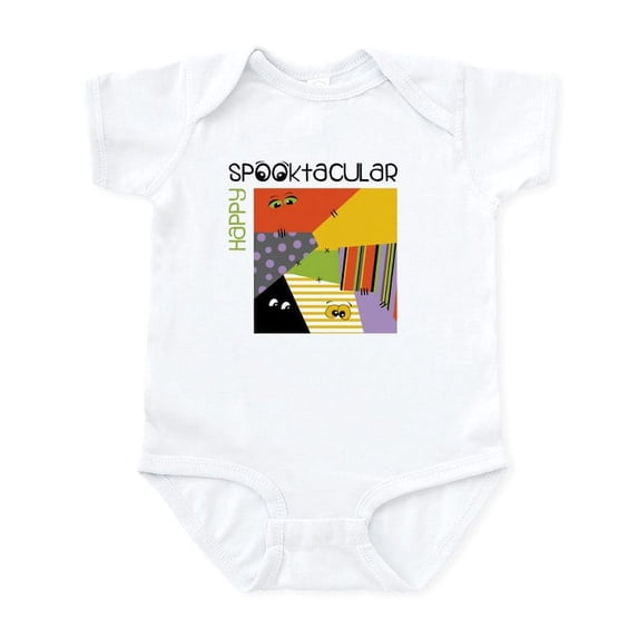 CafePress - Happy Spooktacular Body Suit - Baby Light Bodysuit, Size Newborn - 24 Months
