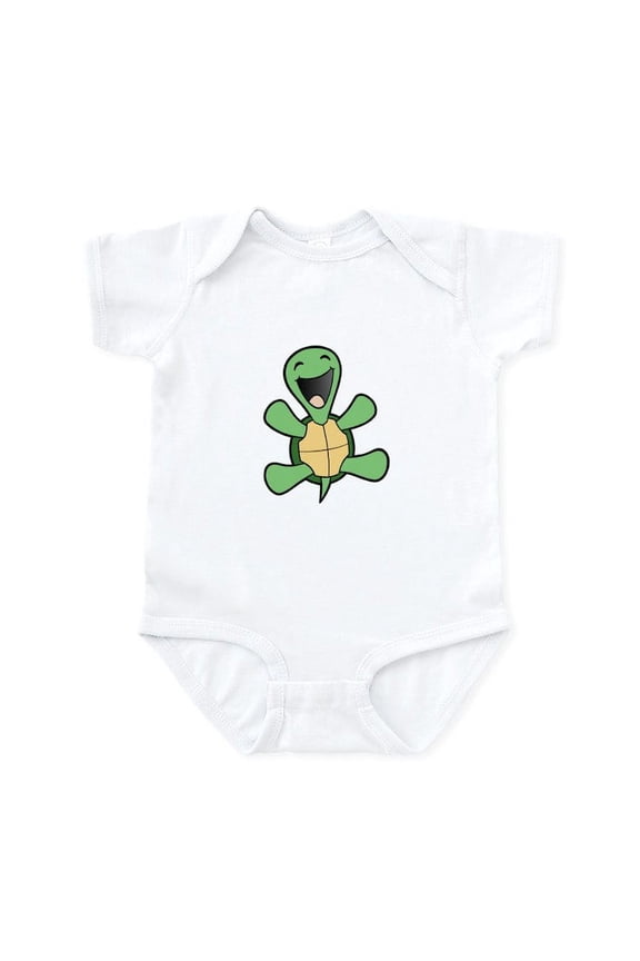 - Happy Turtle Infant Bodysuit - Baby Light Bodysuit, Size Newborn - 24 Months