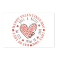 thumbnail image 1 of CafePress - Happy Valentine's Day - Postcards (Package of 8), 1 of 3