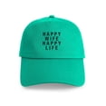 thumbnail image 1 of CafePress - Happy Wife Happy Life Cap - Adjustable 100% Brushed Unisex Casual Cotton Baseball Cap, Beige, 1, 1 of 2