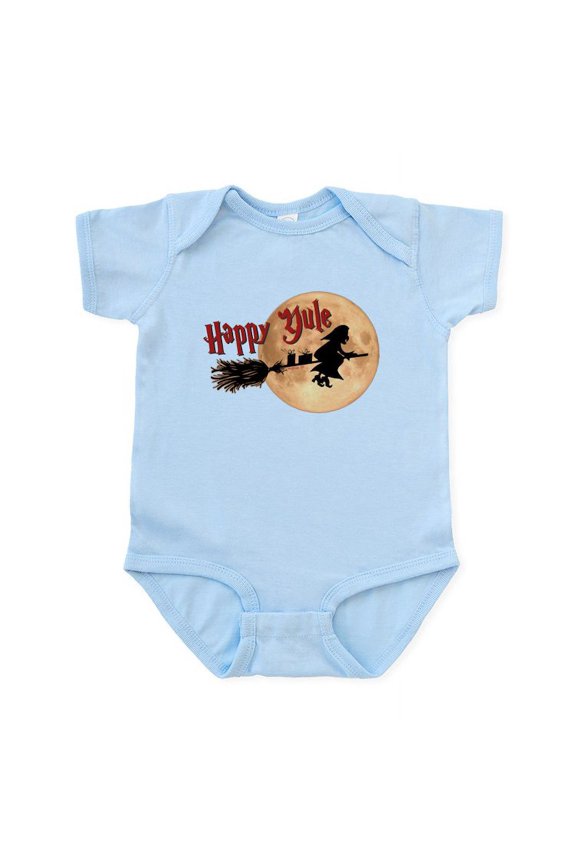 - Happy Yule Body Suit - Baby Light Bodysuit, Size Newborn - 24 Months