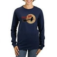 thumbnail image 1 of CafePress - Happy Yule Long Sleeve T Shirt - Women's Long Sleeve Graphic Tee Casual Fit, 1 of 4