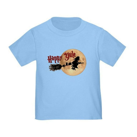 CafePress - Happy Yule T Shirt - Cute Toddler T-Shirt, 100% Cotton