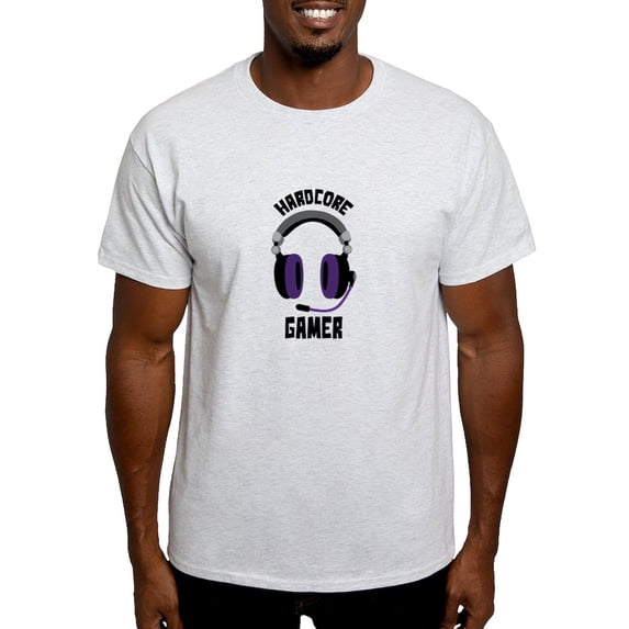 CafePress - Hardcore Gamer T Shirt - Men's Classic Graphic T-Shirt