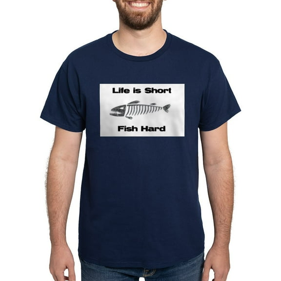 CafePress - Hardfish_Edited 1 T Shirt - Men's Classic Graphic Cotton T-Shirt