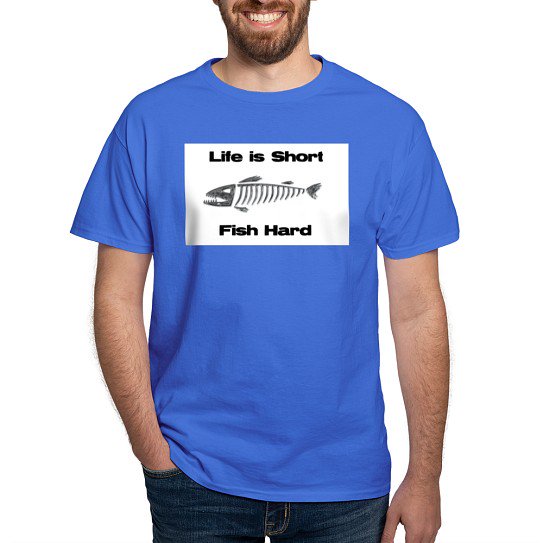 CafePress - Hardfish_Edited 1 T Shirt - Men's Classic Cotton T-Shirts