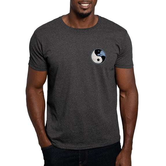 CafePress - Harmony With Earth Dark T Shirt - Men's Classic Graphic Cotton T-Shirt