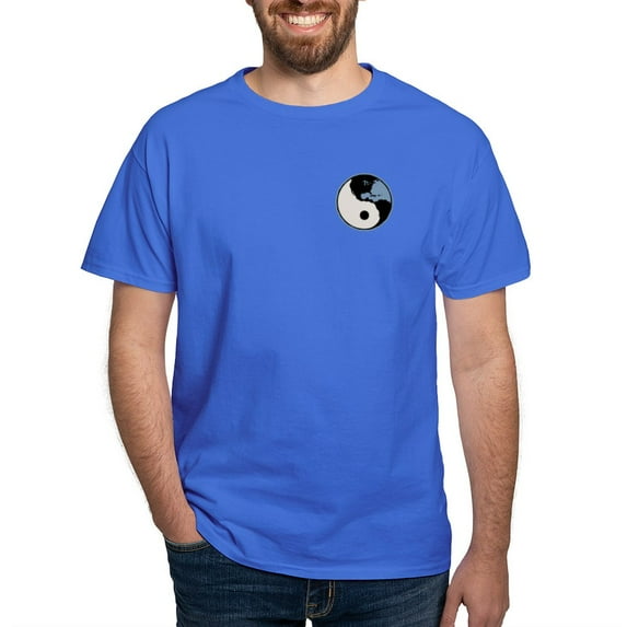 CafePress - Harmony With Earth Dark T Shirt - Men's Classic Graphic Cotton T-Shirt
