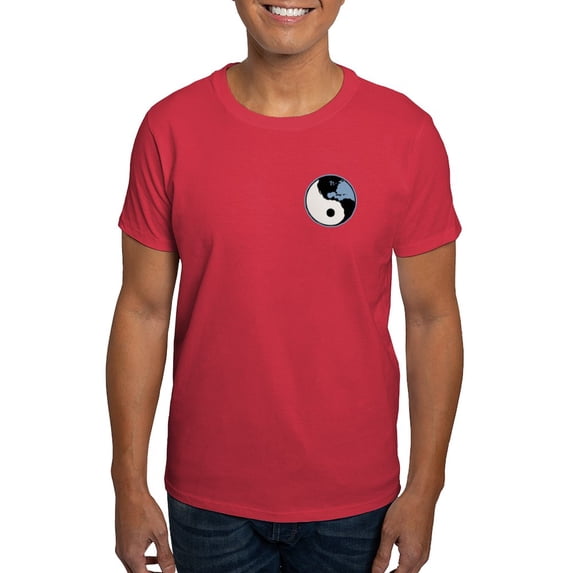 CafePress - Harmony With Earth Dark T Shirt - Men's Classic Graphic Cotton T-Shirt