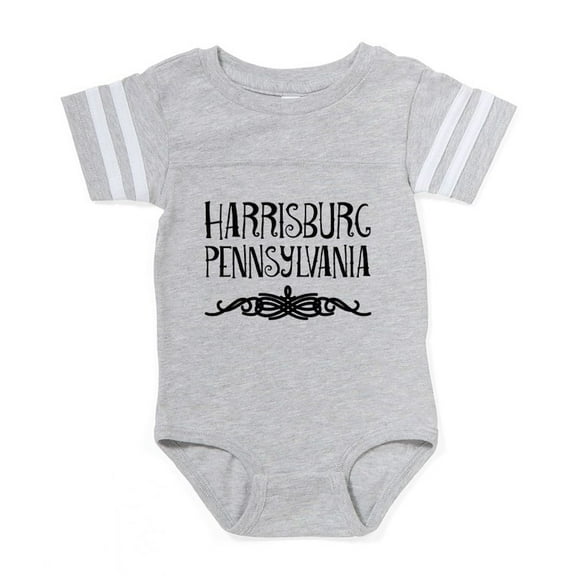 CafePress - Harrisburg Pennsylvania - Cute Infant Baby Football Bodysuit