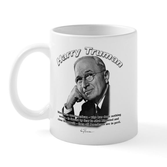 CafePress - Harry Truman 03 Mug - 11 oz Ceramic Mug - Novelty Coffee Tea Cup
