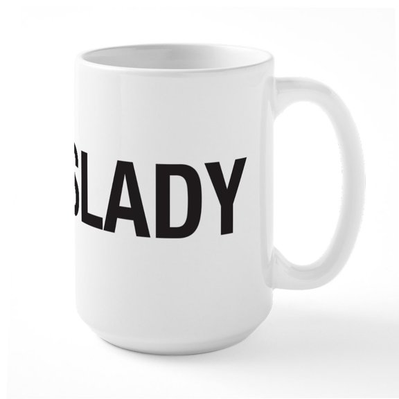 CafePress - Hashtag Bosslady Large Mug - 15 oz Ceramic Large White Novelty Mug