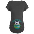 thumbnail image 1 of CafePress - Hatching Soon Easter Owl Maternity Maternity T Shi - Maternity Dark T-Shirt, 1 of 1