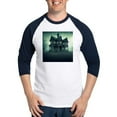 thumbnail image 1 of CafePress - Haunted House - Cotton Baseball Jersey, 3/4 Raglan Sleeve Shirt, 1 of 4