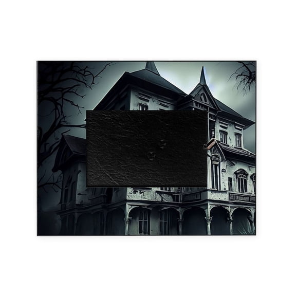 CafePress - Haunted House - Decorative 8x10 Picture Frame
