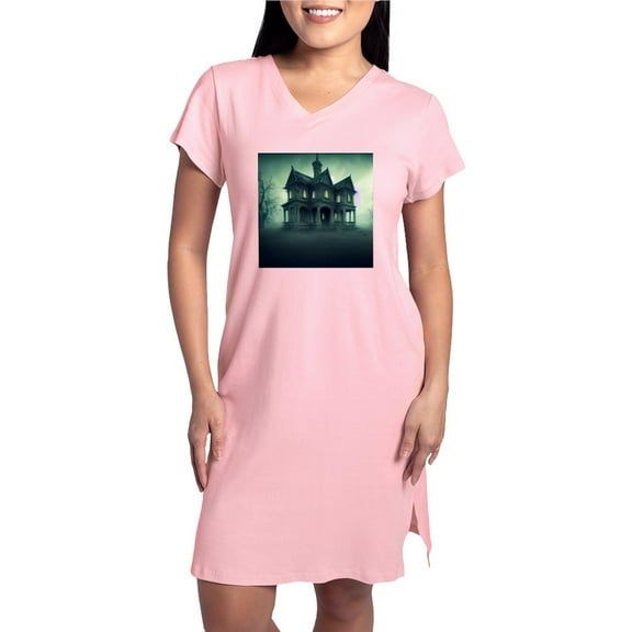CafePress - Haunted House - Women's Nightshirt