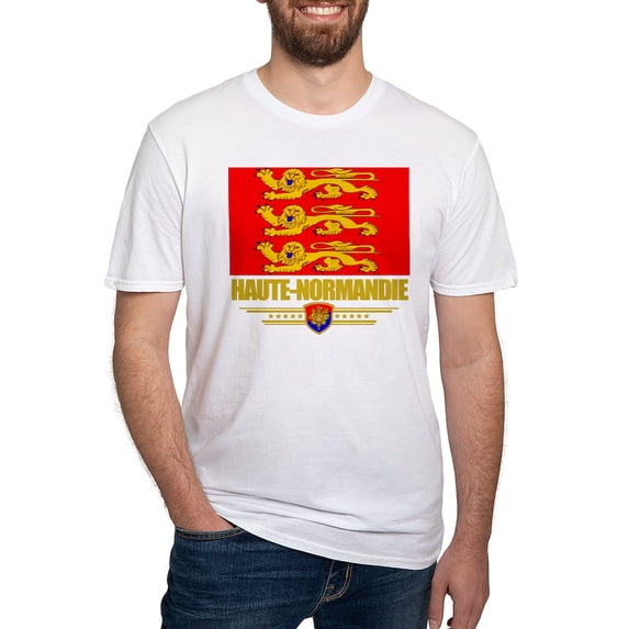CafePress - Haute Normandie Fitted T Shirt - Fitted T-Shirt, Vintage Fit Soft Cotton Tee