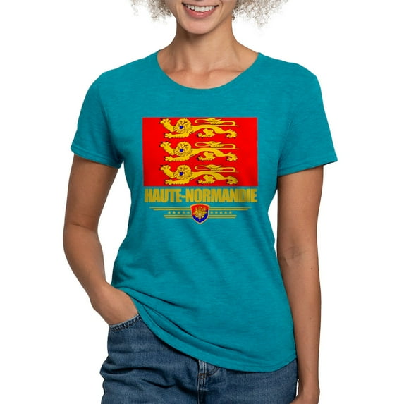 CafePress - Haute Normandie (Flag 10) T Shirt - Womens Tri-blend T-Shirt
