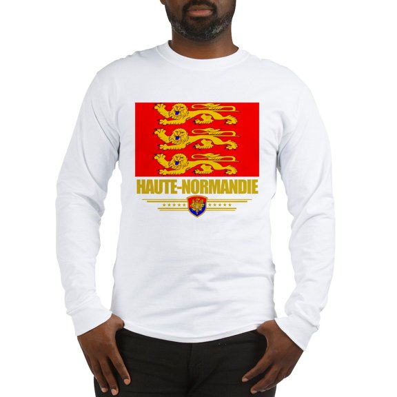 CafePress - Haute Normandie Long Sleeve T Shirt - Unisex Cotton Long Sleeve T-Shirt