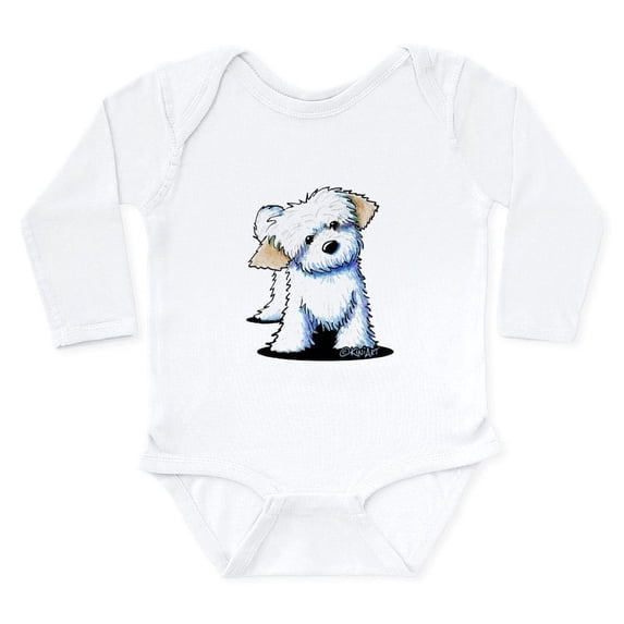 CafePress - Havanese Long Sleeve Infant Bodysuit - Long Sleeve Cotton Baby Bodysuit